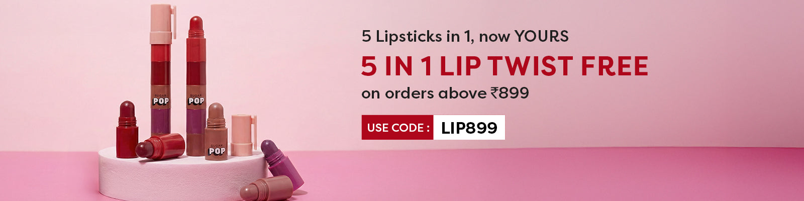 5 in 1 Lip twist offer