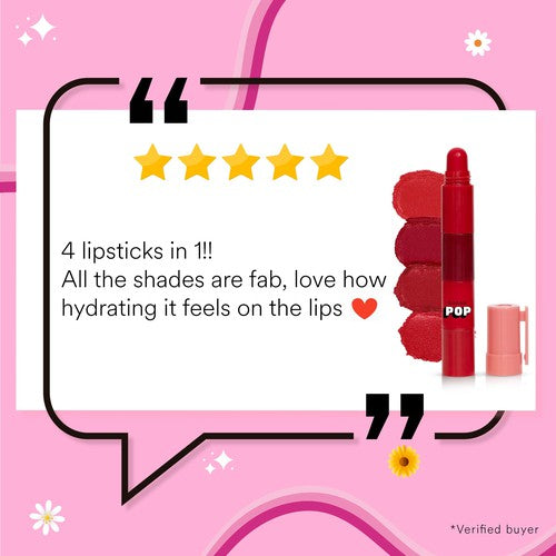 4 in 1 Lip Twist - 02 Rouge Delight (Gift)