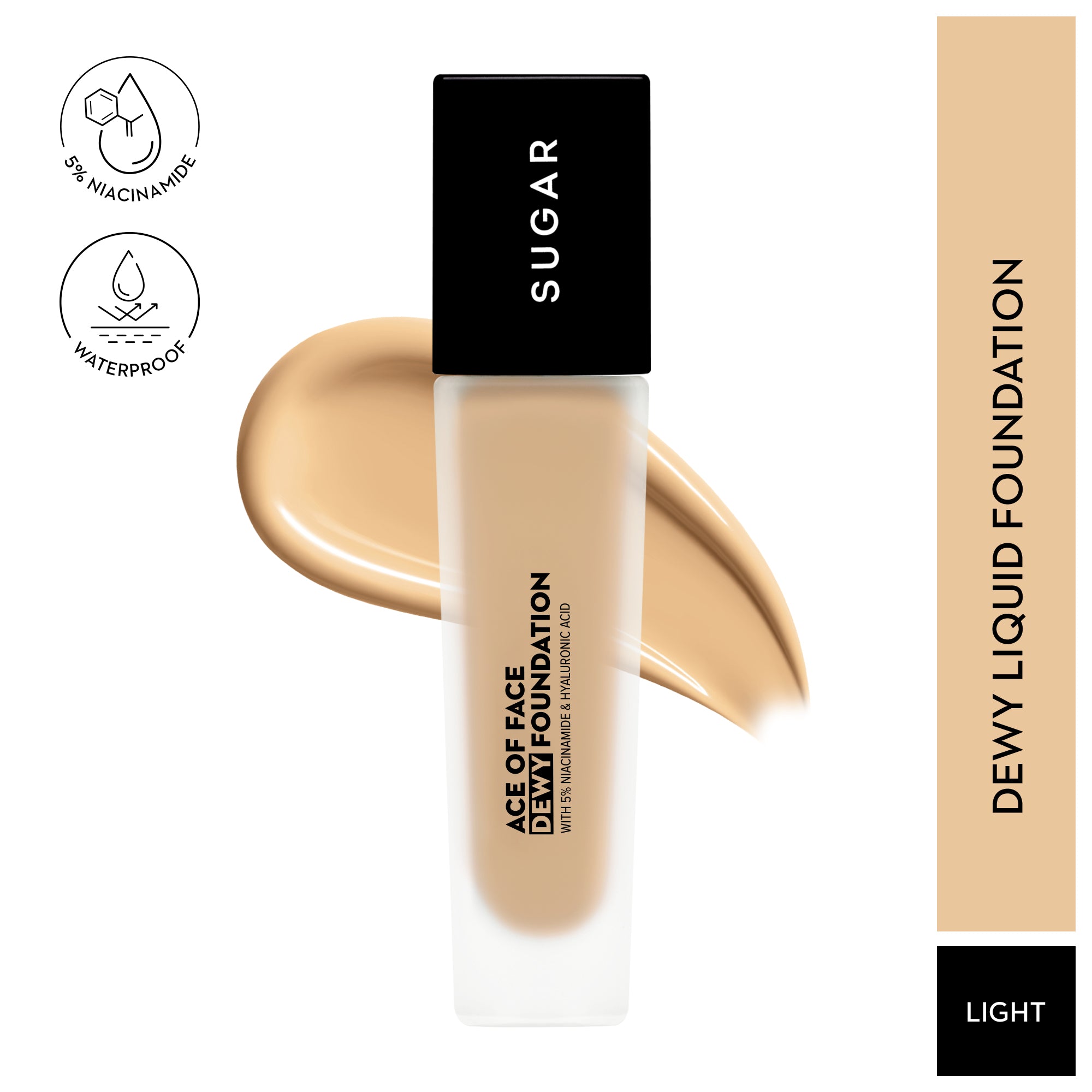 Ace of Face Dewy Foundation (KIT)