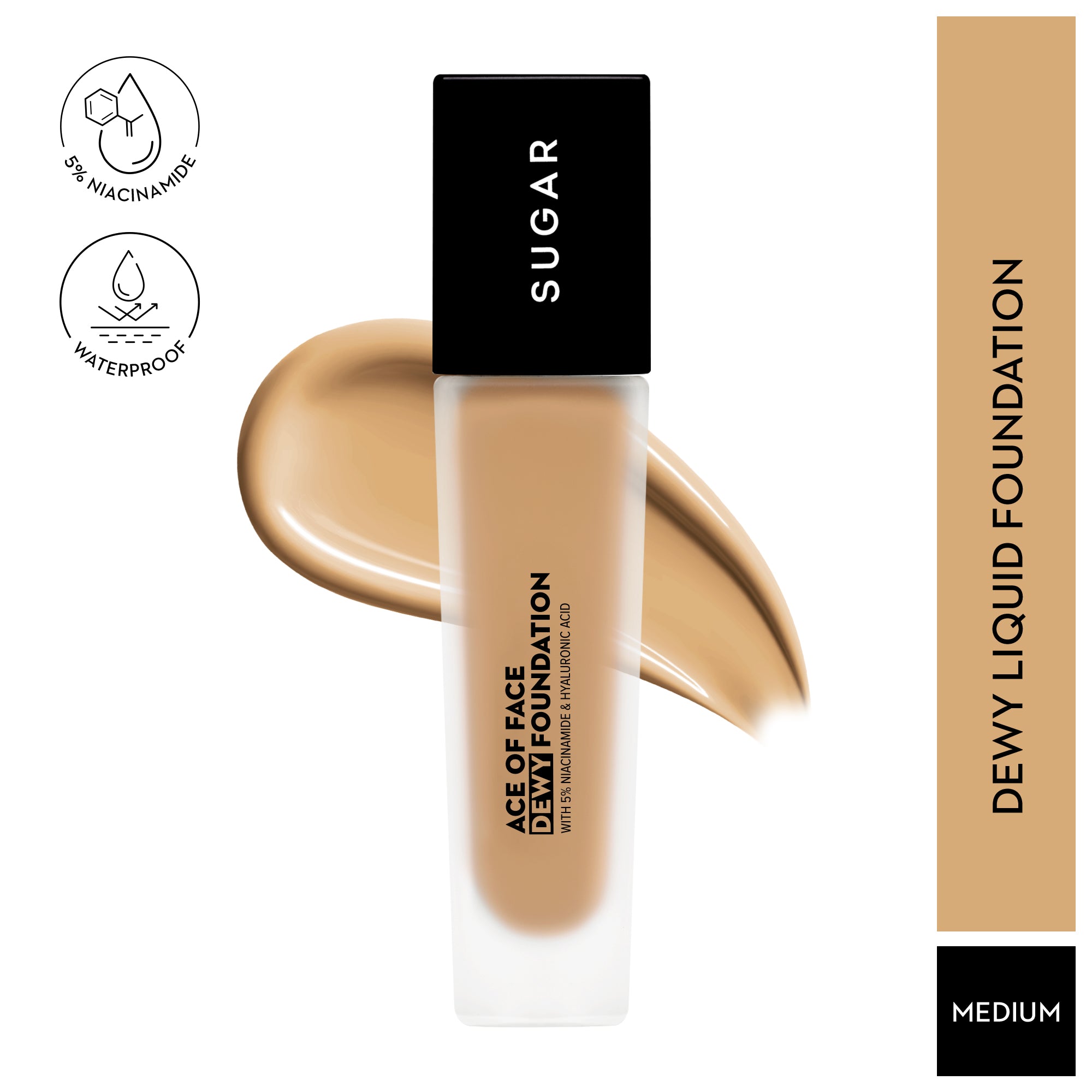 Ace of Face Dewy Foundation (KIT)