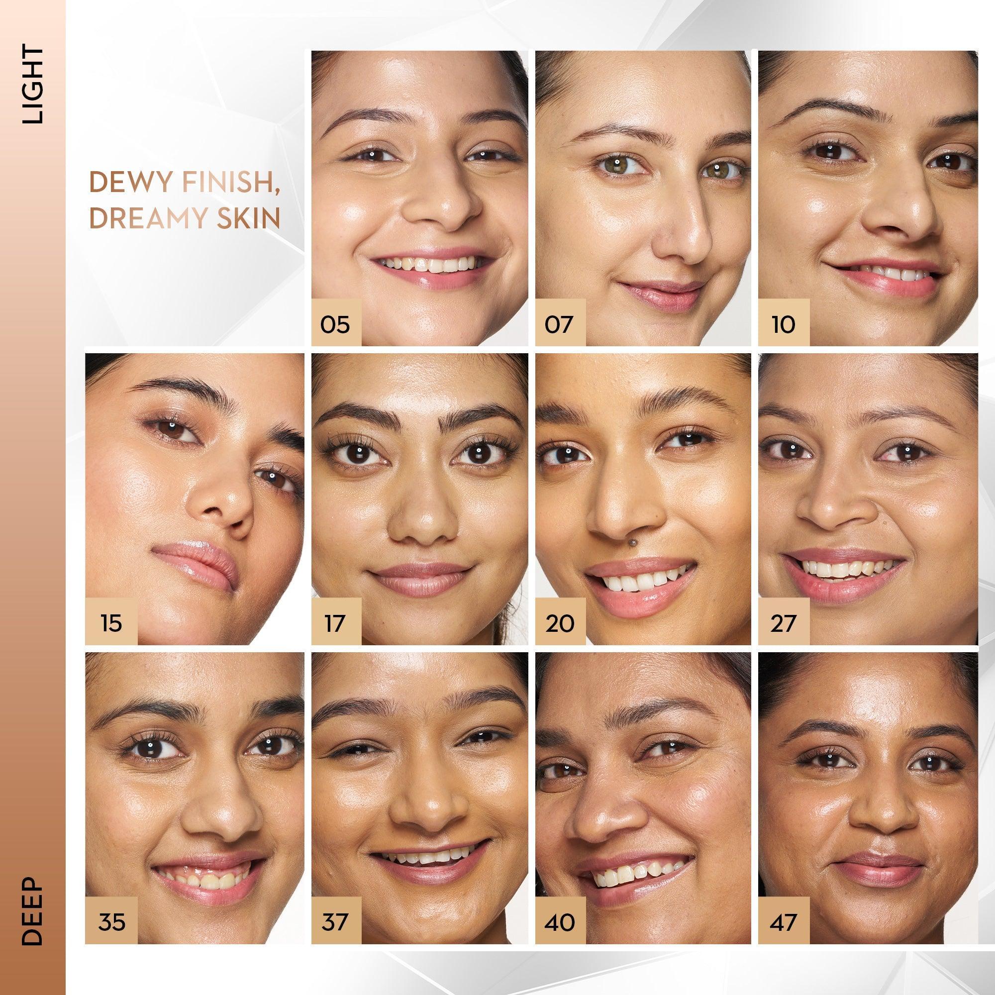 Ace of Face Dewy Foundation (KIT)