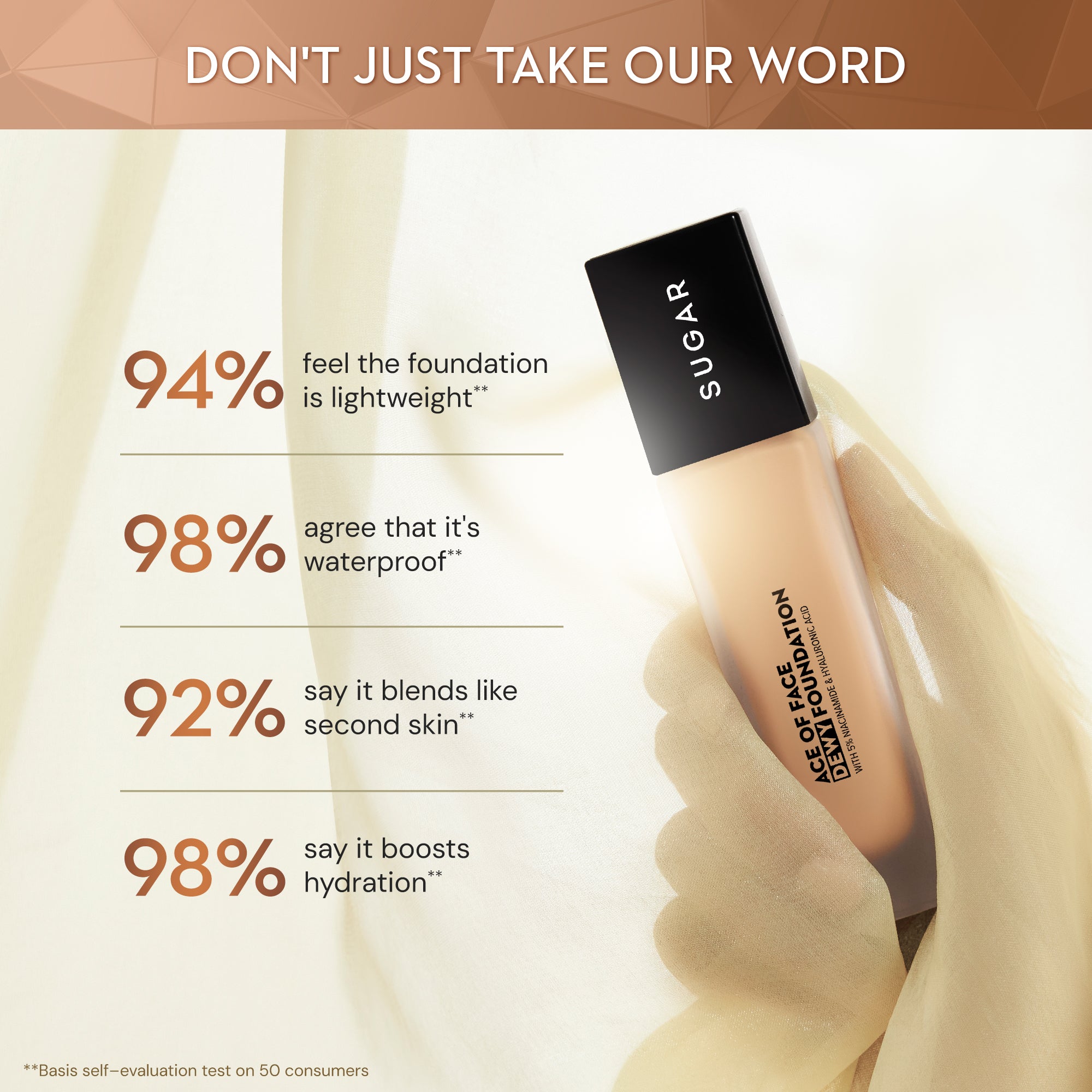 Ace of Face Dewy Foundation (KIT)