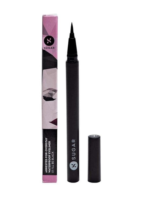 Arrested For Overstay Waterproof Eyeliner - 01 I'll Be Black (Black) (Kit)
