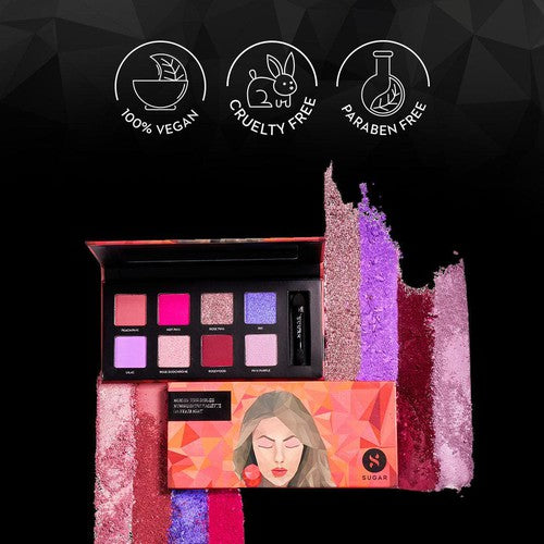 Blend The Rules Eyeshadow Palette - 07 Ivy (Enchanting Emeralds) (Bonus)