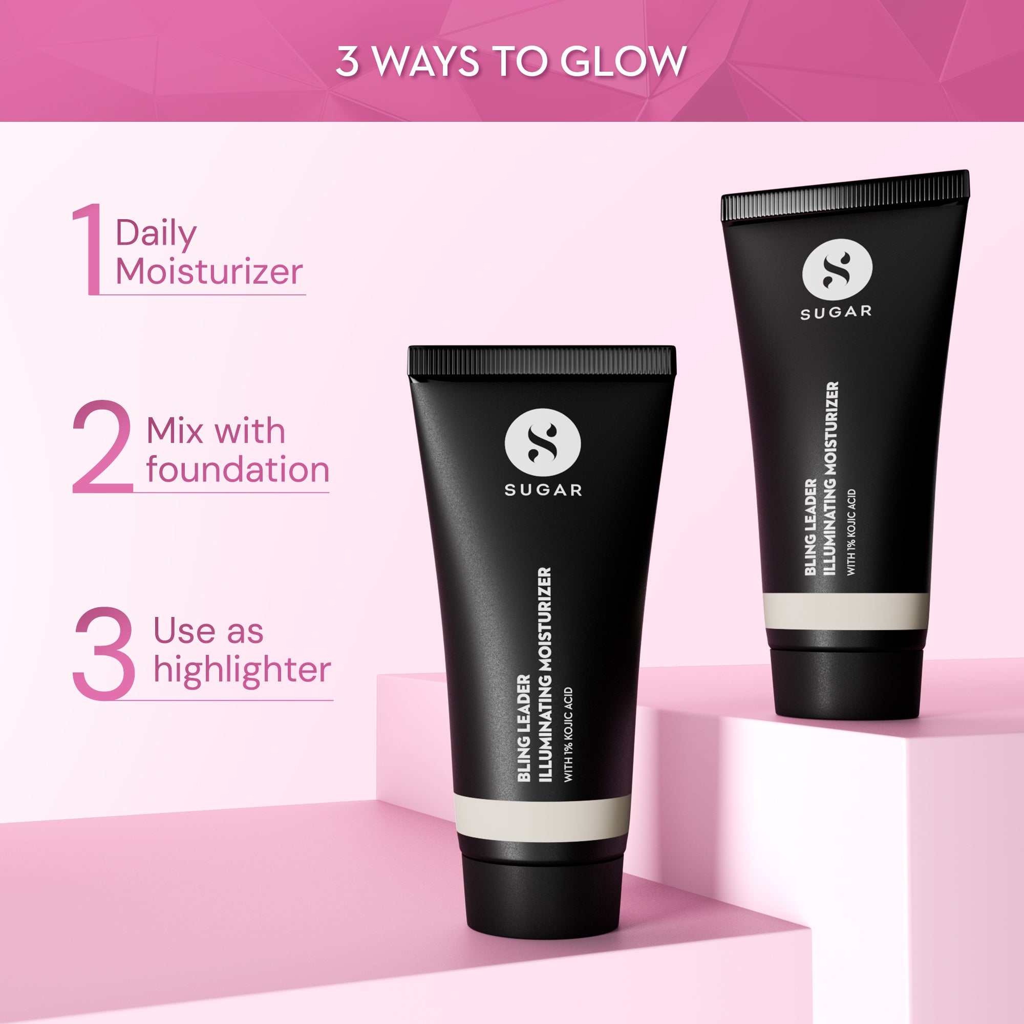 Bling Leader Illuminating Moisturizer with 1% Kojic Acid