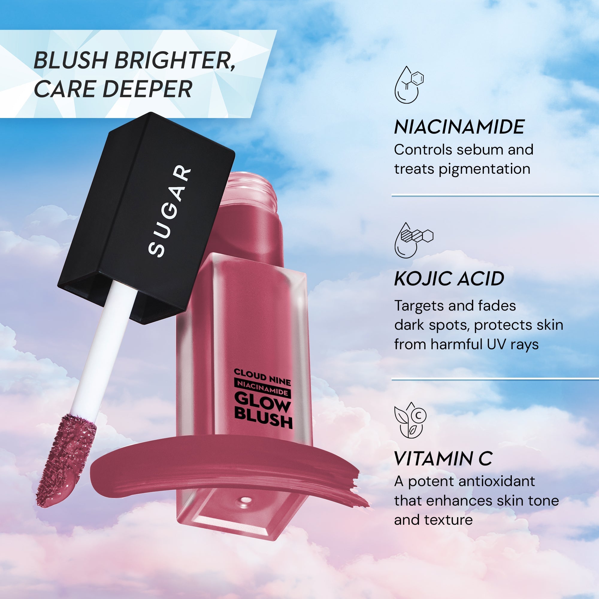 Cloud Nine Niacinamide Glow Blush (Test 3)