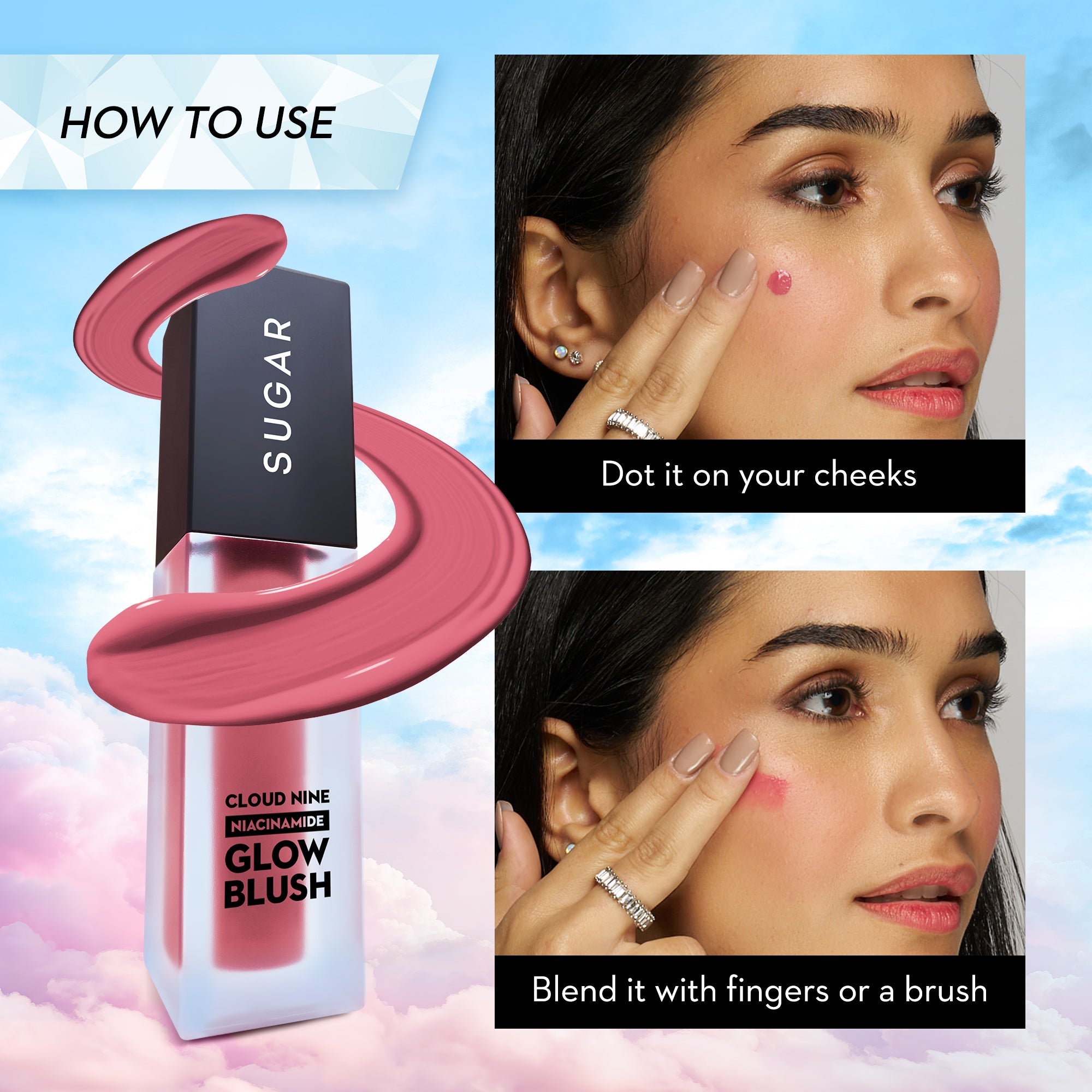 Cloud Nine Niacinamide Glow Blush (Test 3)