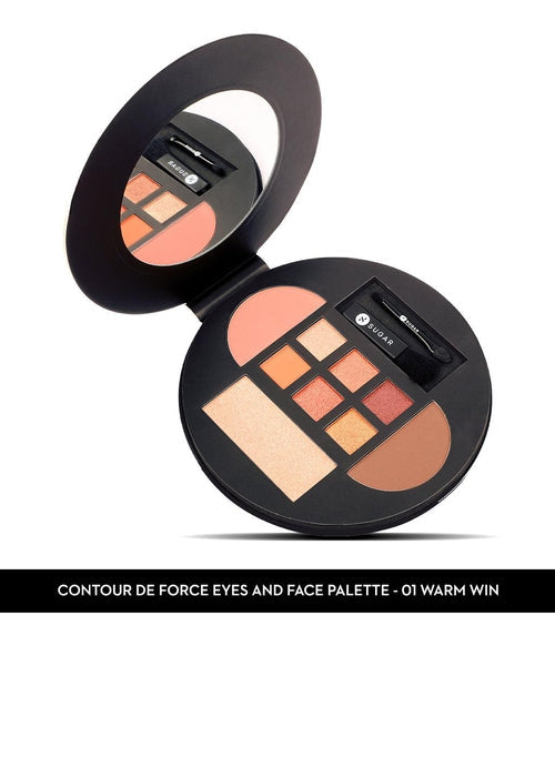 Contour De Force Eyes And Face Palette (01 Warm)