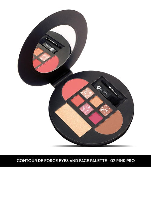 Contour De Force Eyes And Face Palette (02 Pink Pro)