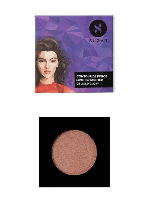 Contour De Force Mini Highlighter - 02 Gold Glory (Golden Bronze)