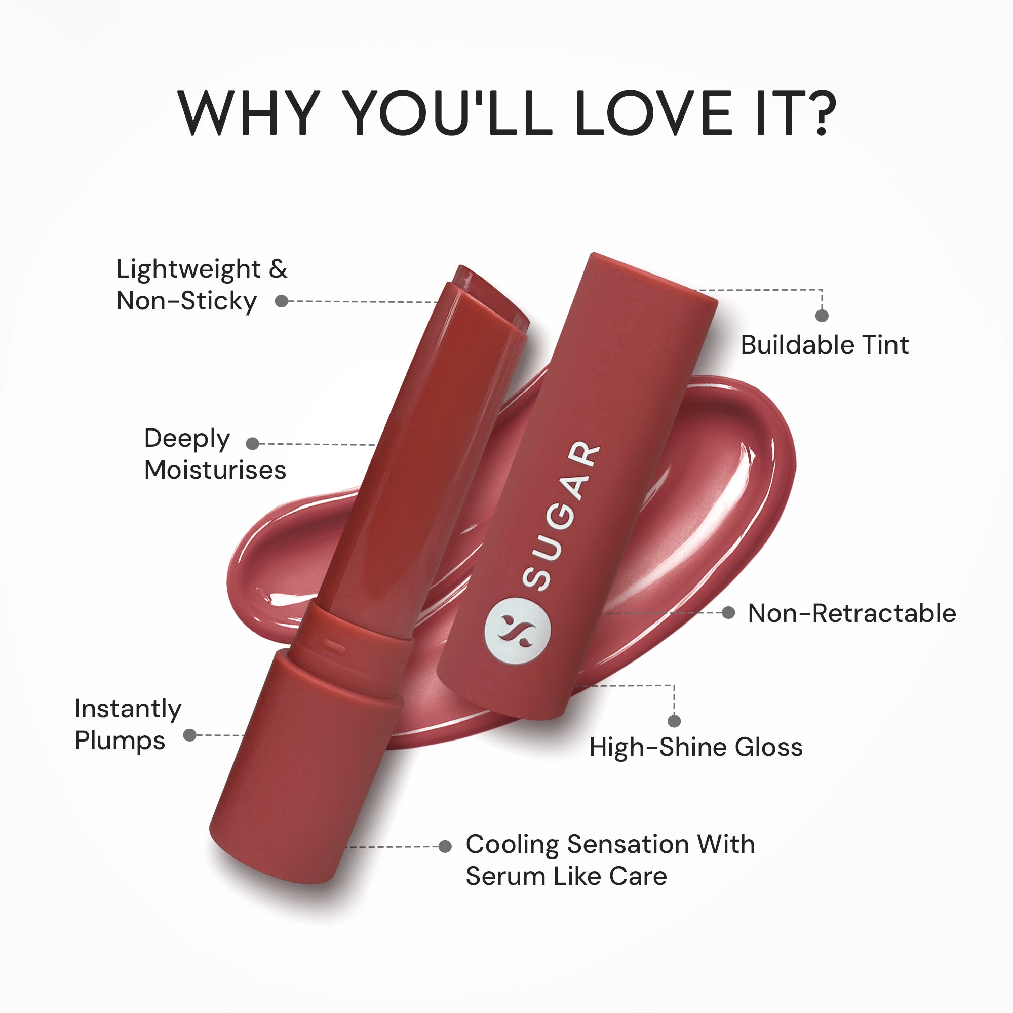 Glide Peptide Plumping Gloss Stick