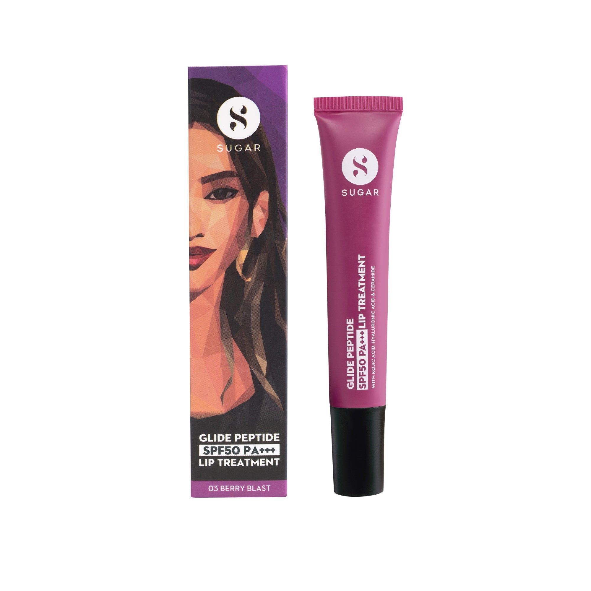 Glide Peptide SPF50 PA+++ Lip Treatment 03 Berry Blast