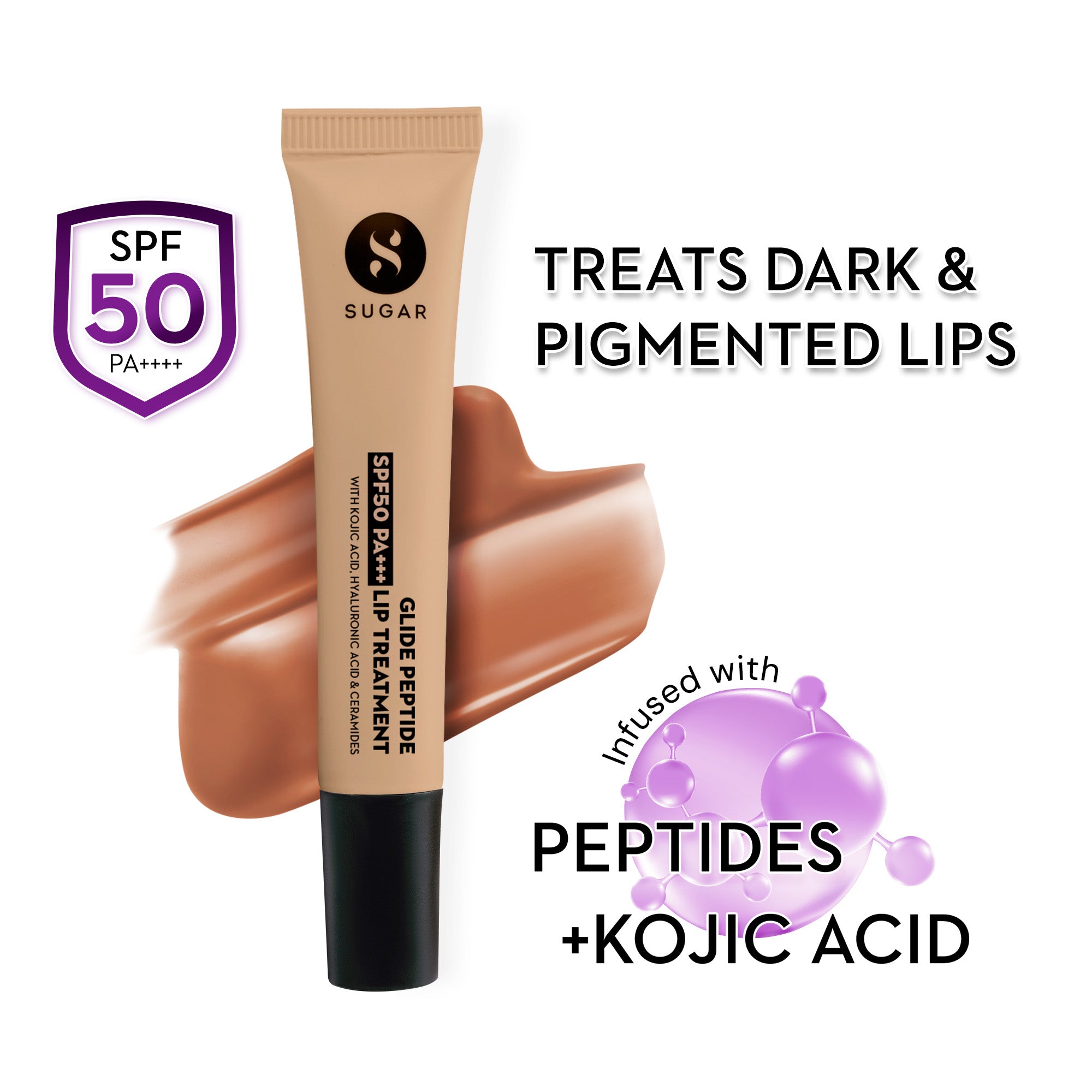 Glide Peptide SPF50 PA+++ Lip Treatment