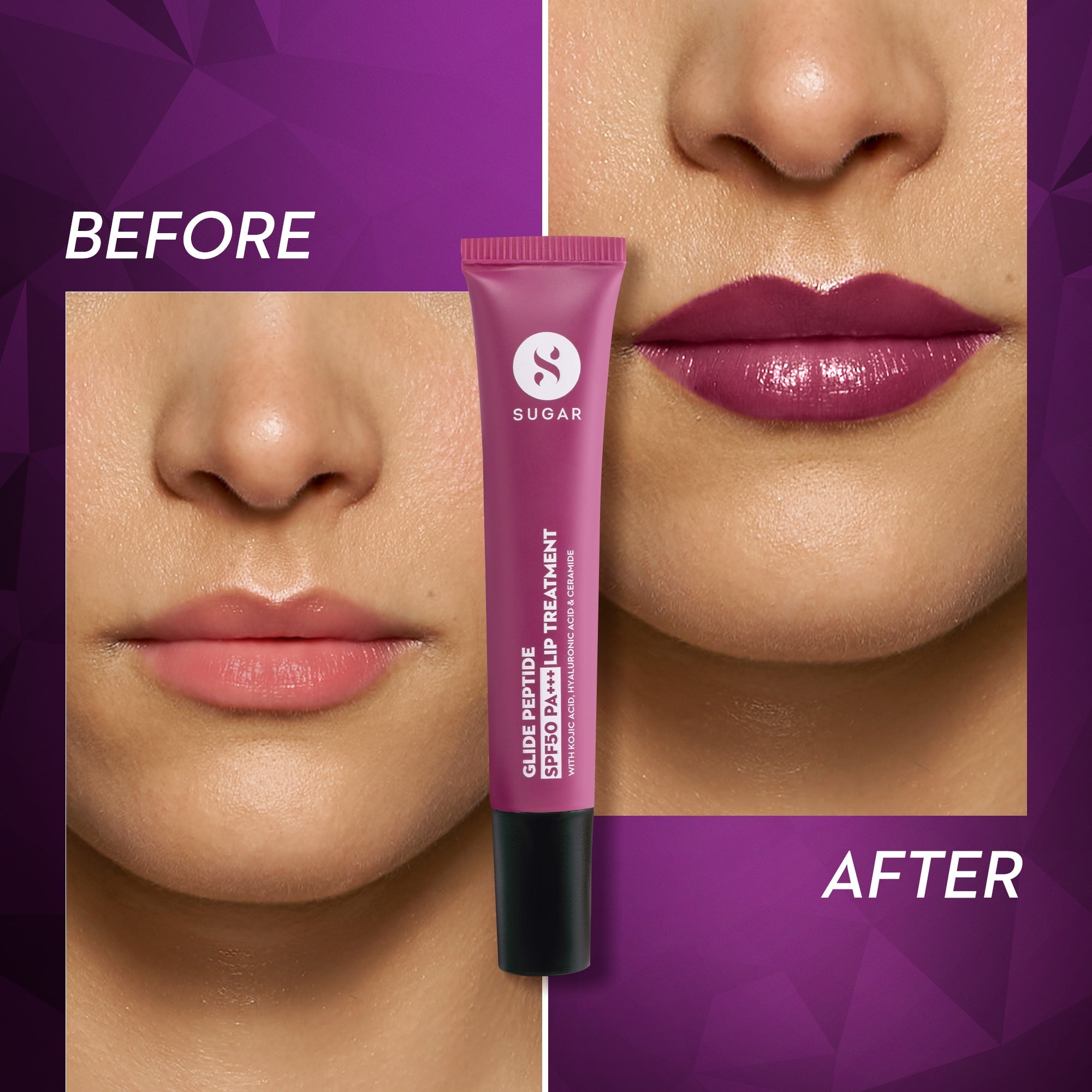 Glide Peptide SPF50 PA+++ Lip Treatment (Kit)