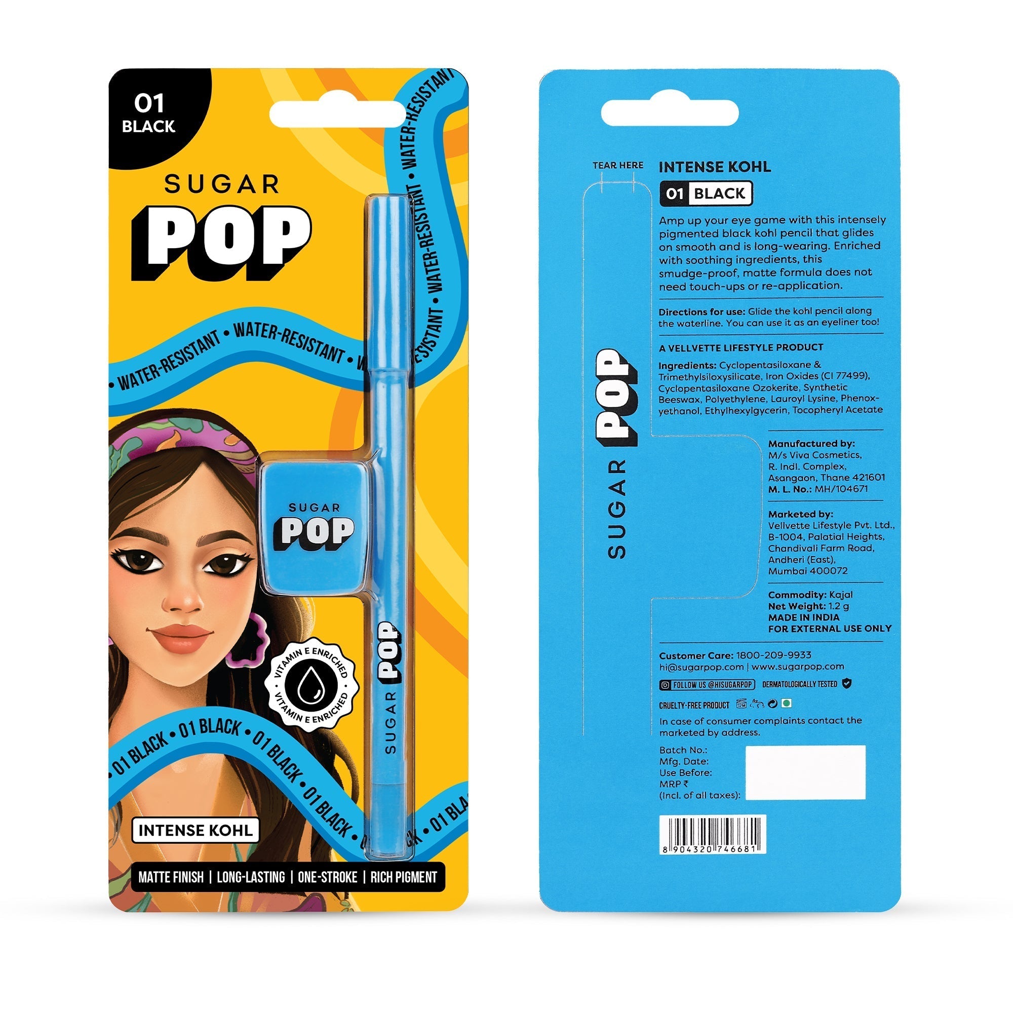 Intense Kohl - 01 Black (TOI)