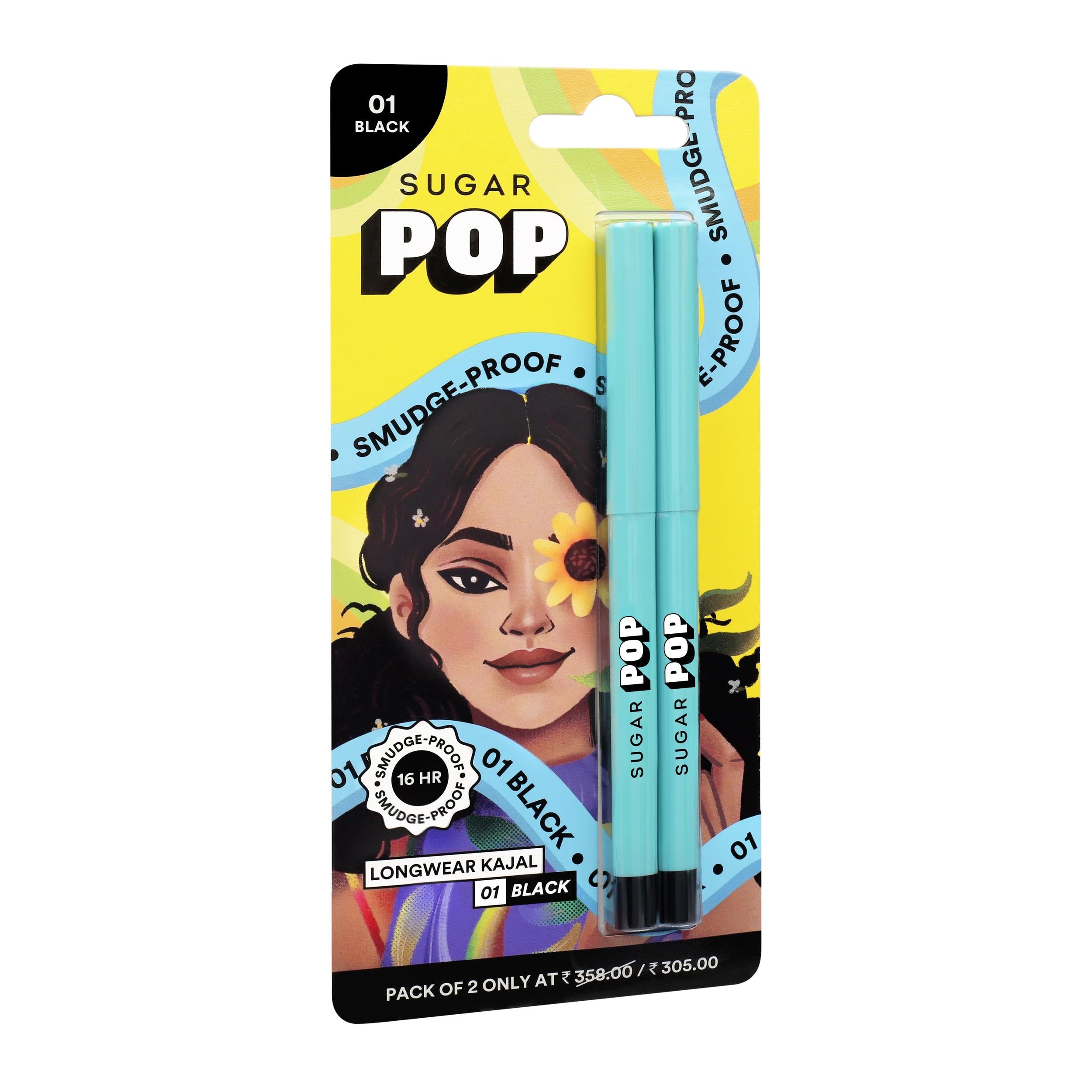 Longwear Kajal Duo 01 Black