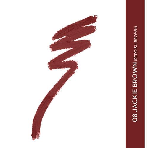 Matte As Hell Crayon Lipstick - 08 Jackie Brown (Reddish Brown)
