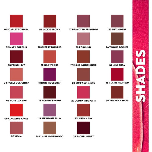 Matte As Hell Crayon Lipstick - 08 Jackie Brown (Reddish Brown)