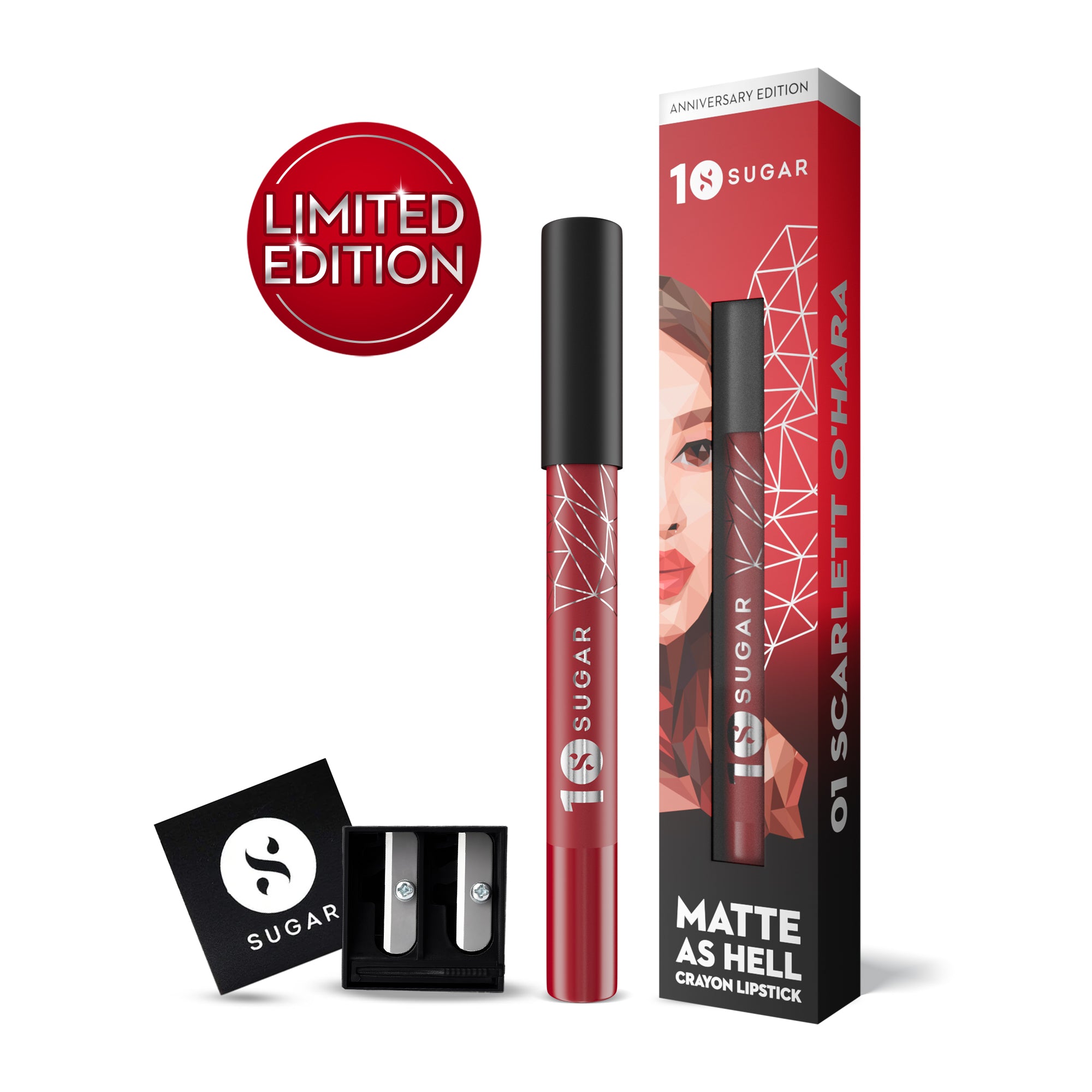 Matte As Hell Crayon Lipstick (Anniversary Edition) (Kit)