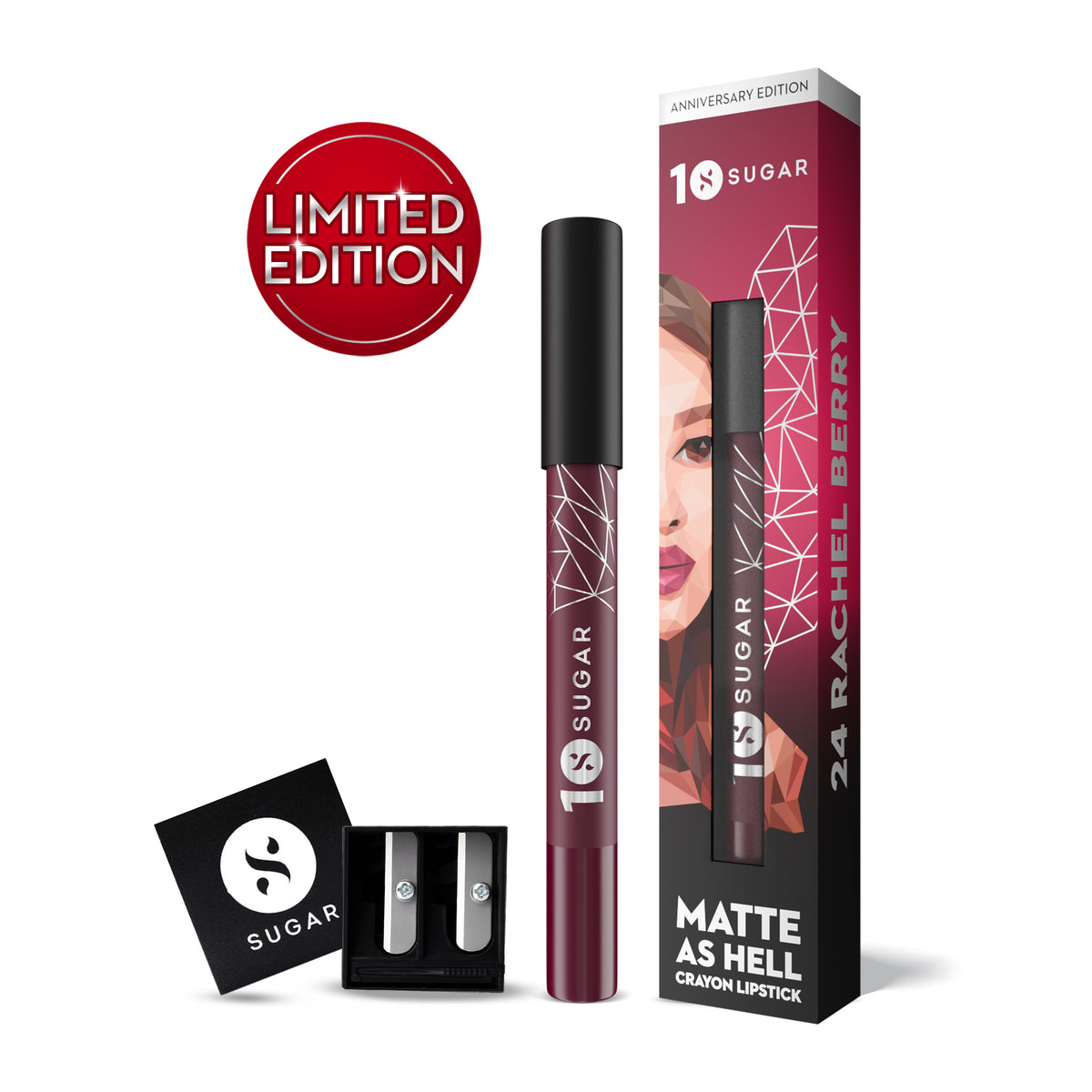 Matte As Hell Crayon Lipstick (Anniversary Edition) (Kit)