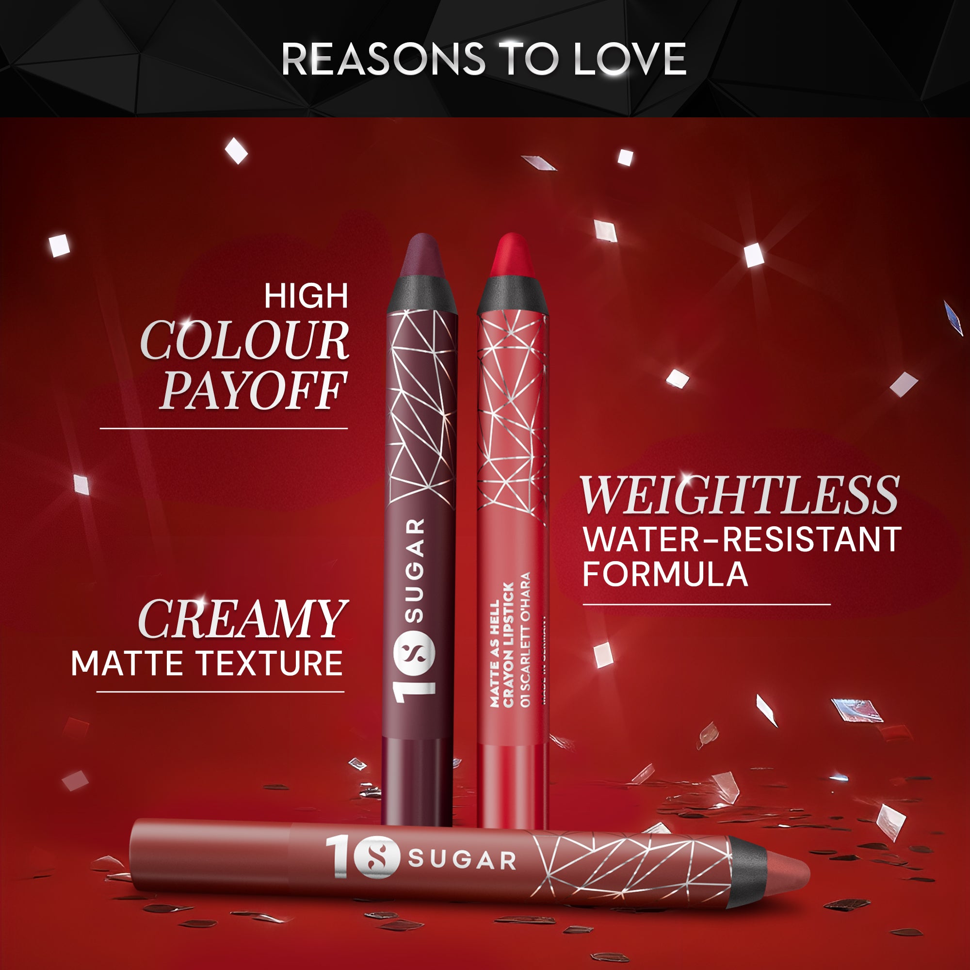 Matte As Hell Crayon Lipstick (Anniversary Edition) (Kit)