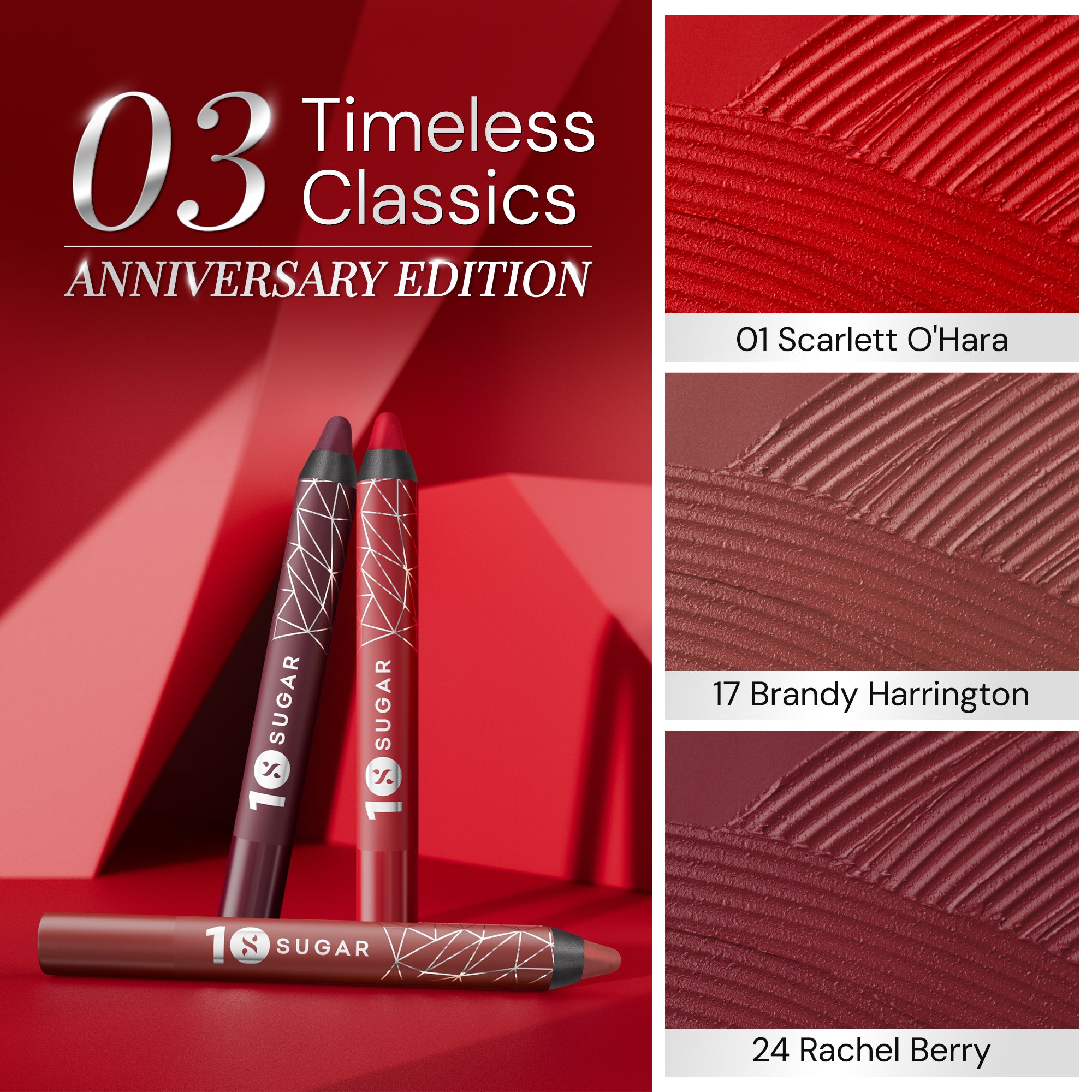 Matte As Hell Crayon Lipstick (Anniversary Edition) (Kit)