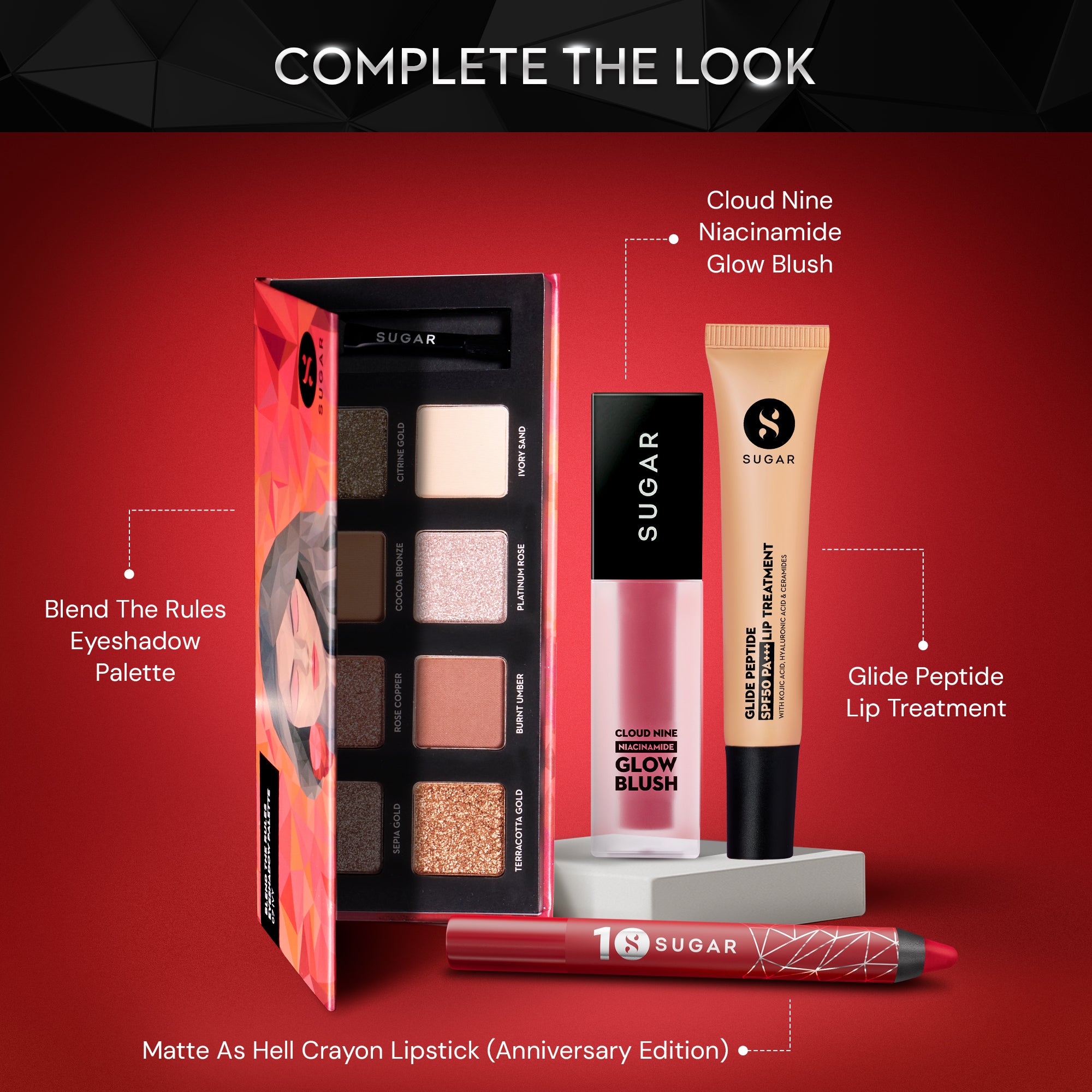 Matte As Hell Crayon Lipstick (Anniversary Edition) (Kit)