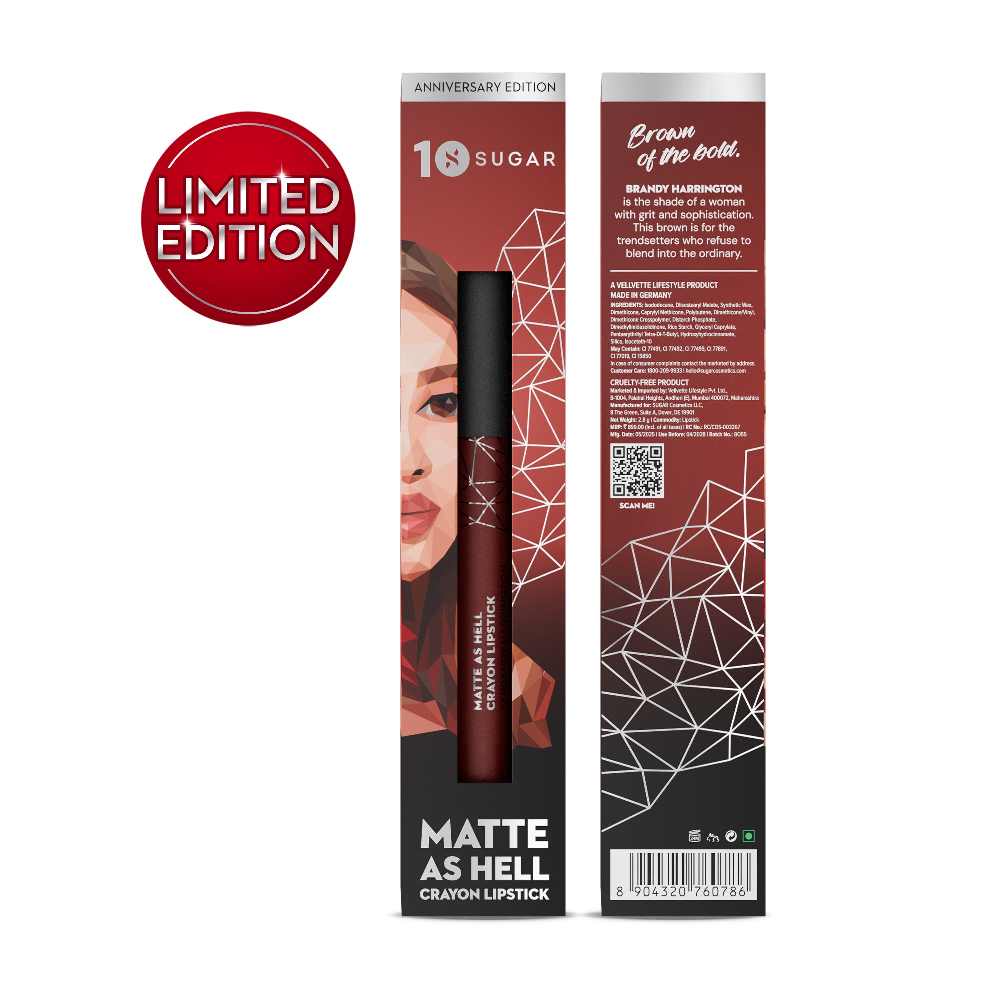 Matte As Hell Crayon Lipstick (Anniversary Edition) (Kit)