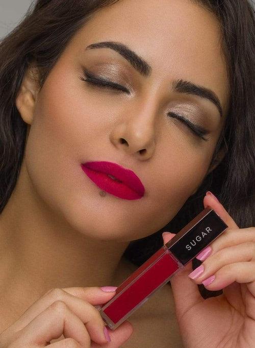 Mettle Liquid Lipstick - 10 Mimosa (Deep pinkish red with blue undertone)