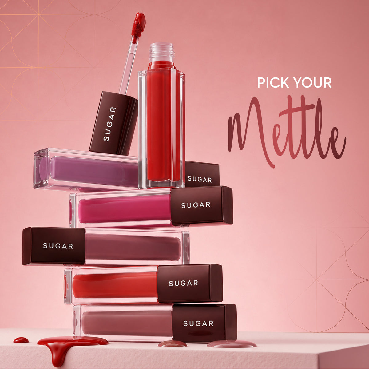 Pick your Mettle: SUGAR Mettle Liquid Lipstick shade range