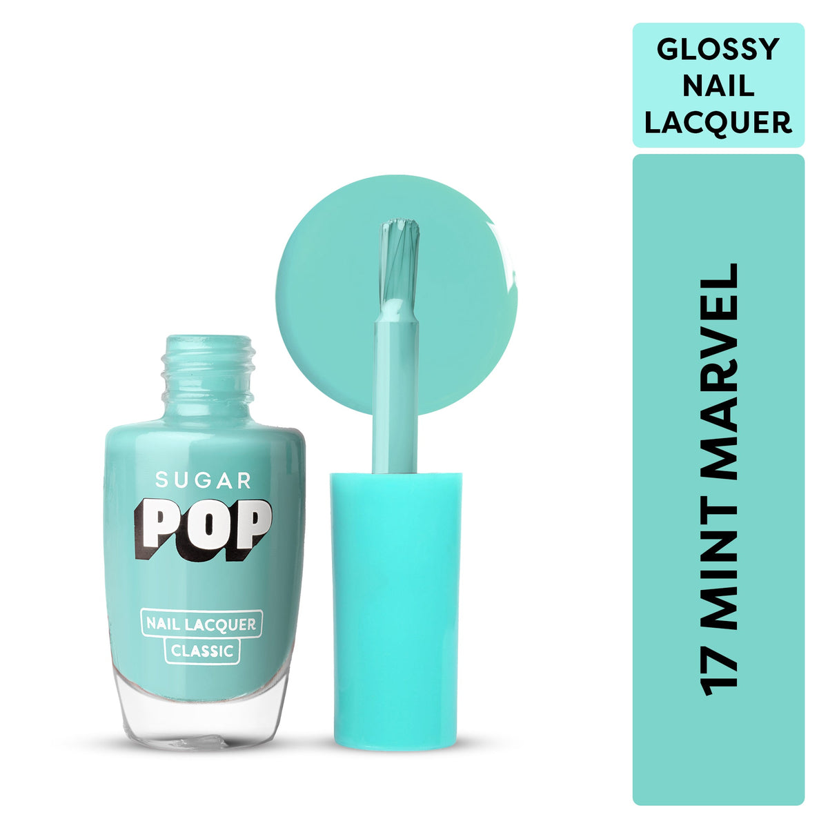 SUGAR POP Nail Lacquer Classic in 17 Mint marvel