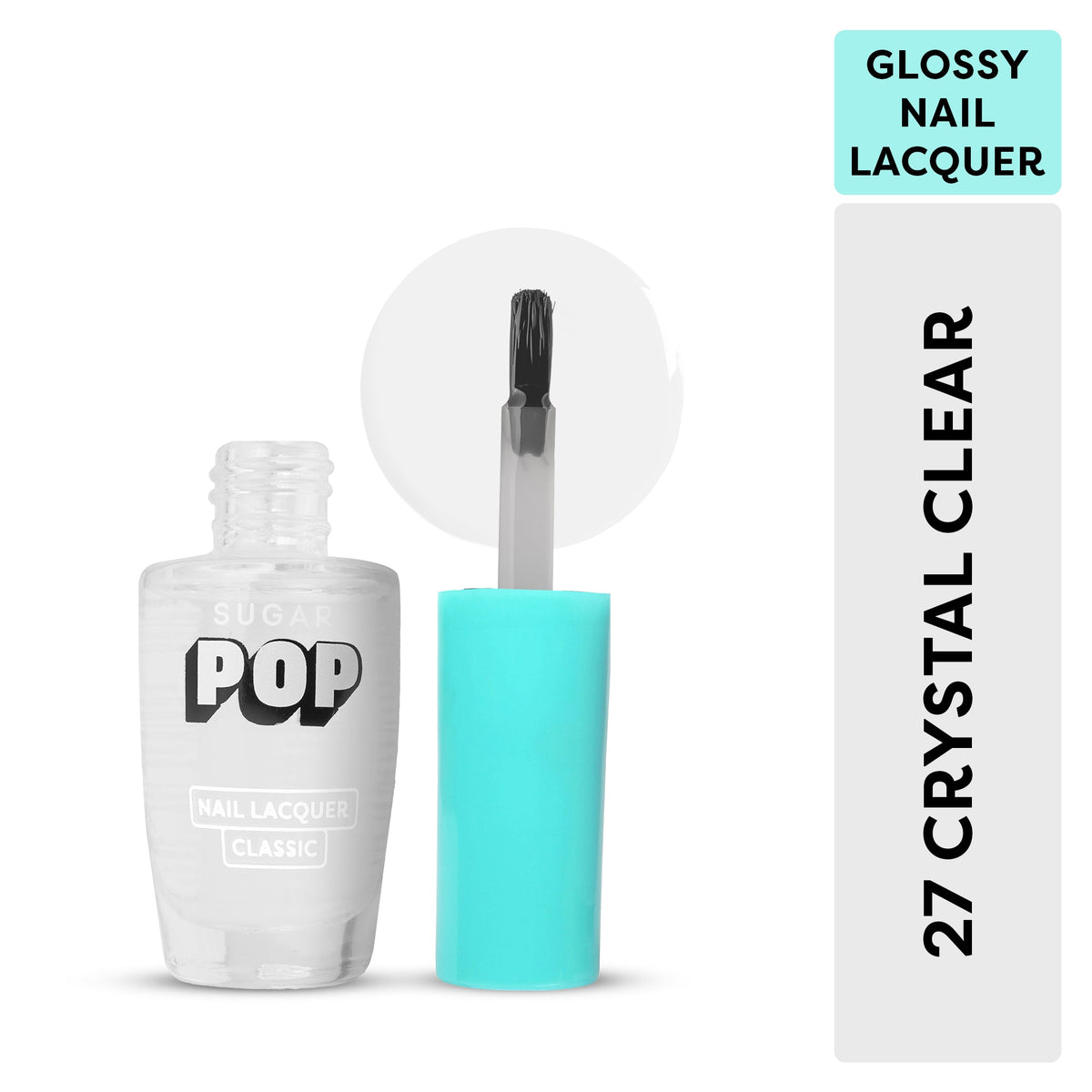 SUGAR POP Nail Lacquer Classic in 27 Crystal Clear