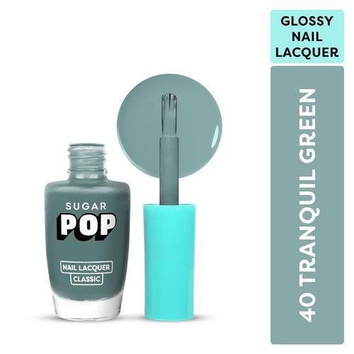 SUGAR POP Nail Lacquer Classic in 40 Tranquil Green