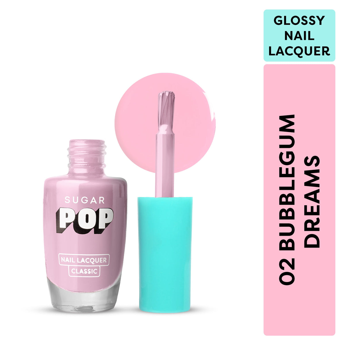 SUGAR POP Nail Lacquer Classic in 02 Bubblegum Dreams