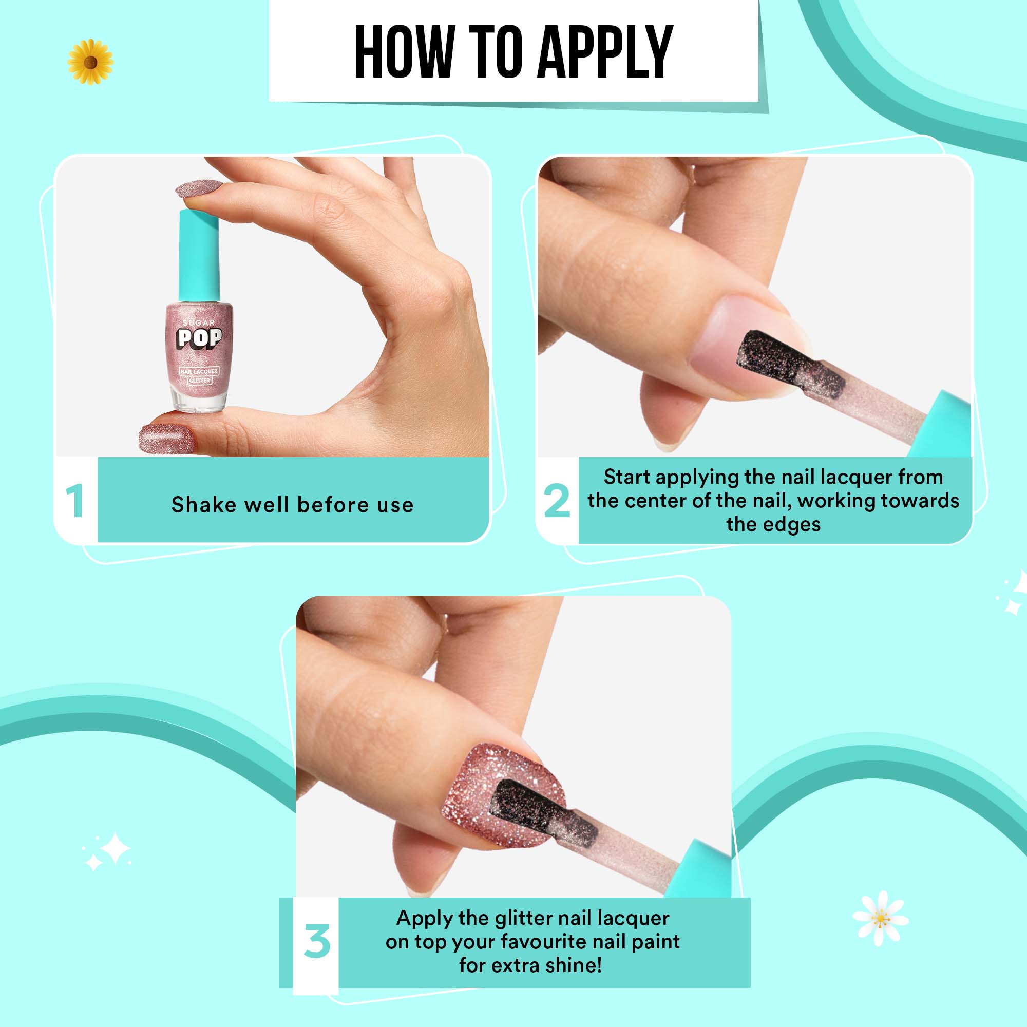 Nail Lacquer Glitter (Kit)