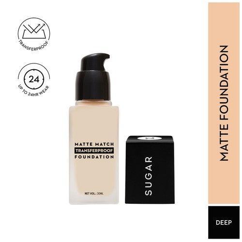 SUGAR Matte Match Transferproof Foundation - 47 Borgia (TOI)