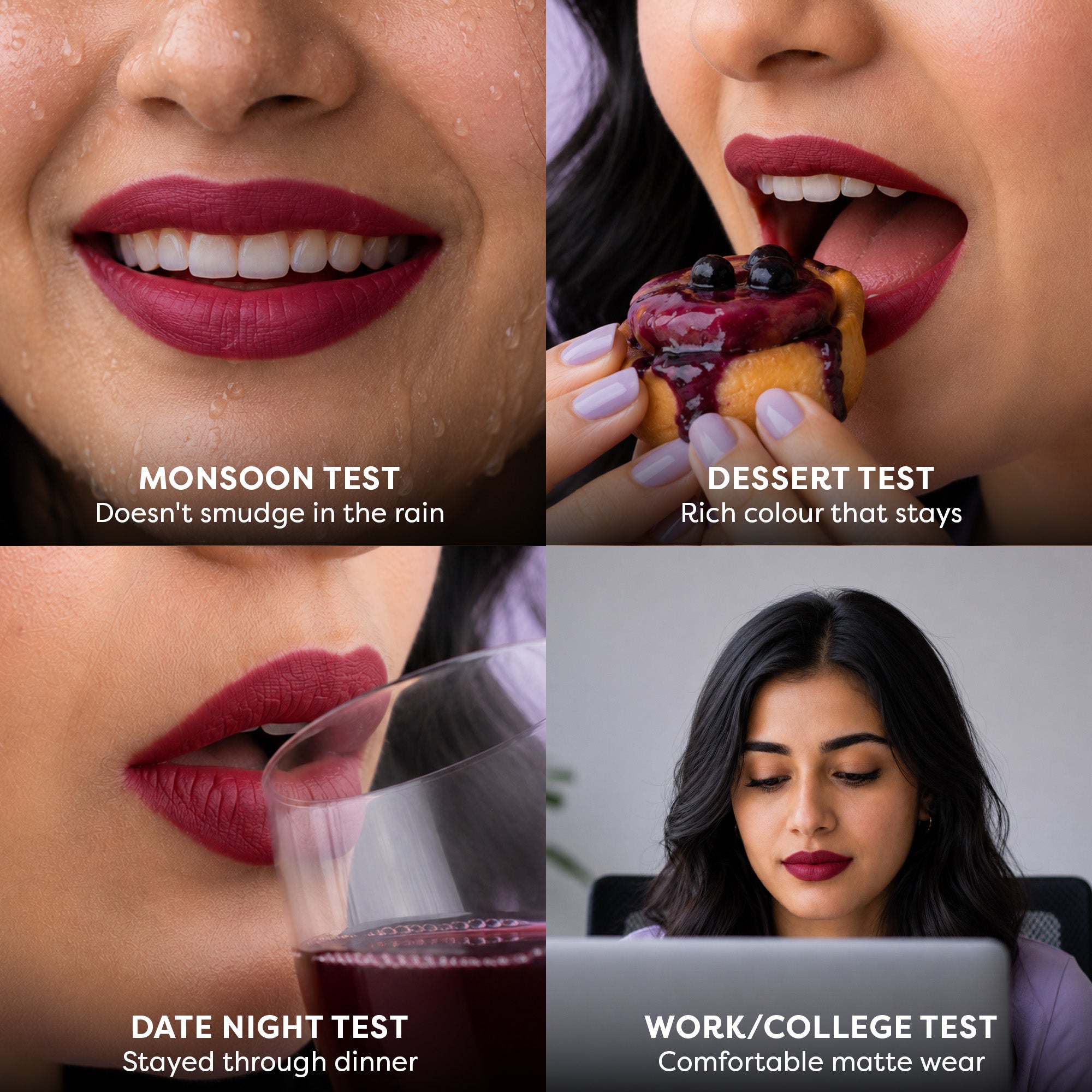 SUGAR POP 4 in 1 Mini Matte Lipcolor Kit - 01 Cult Classics
