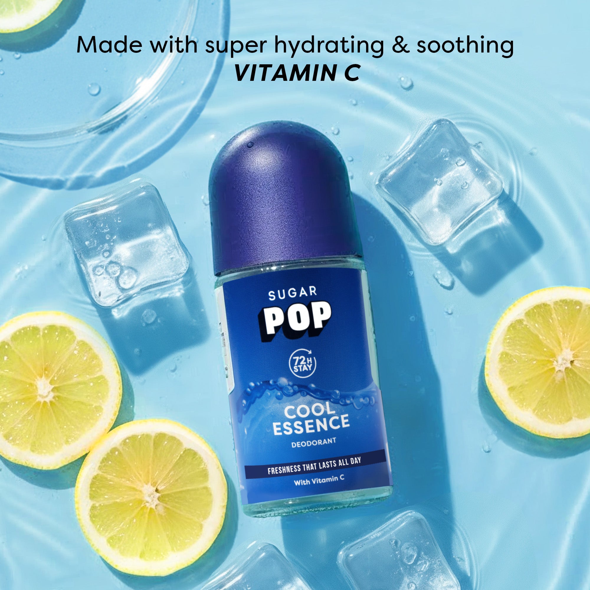 SUGAR POP Cool Essence Roll on Deodorant 50ml