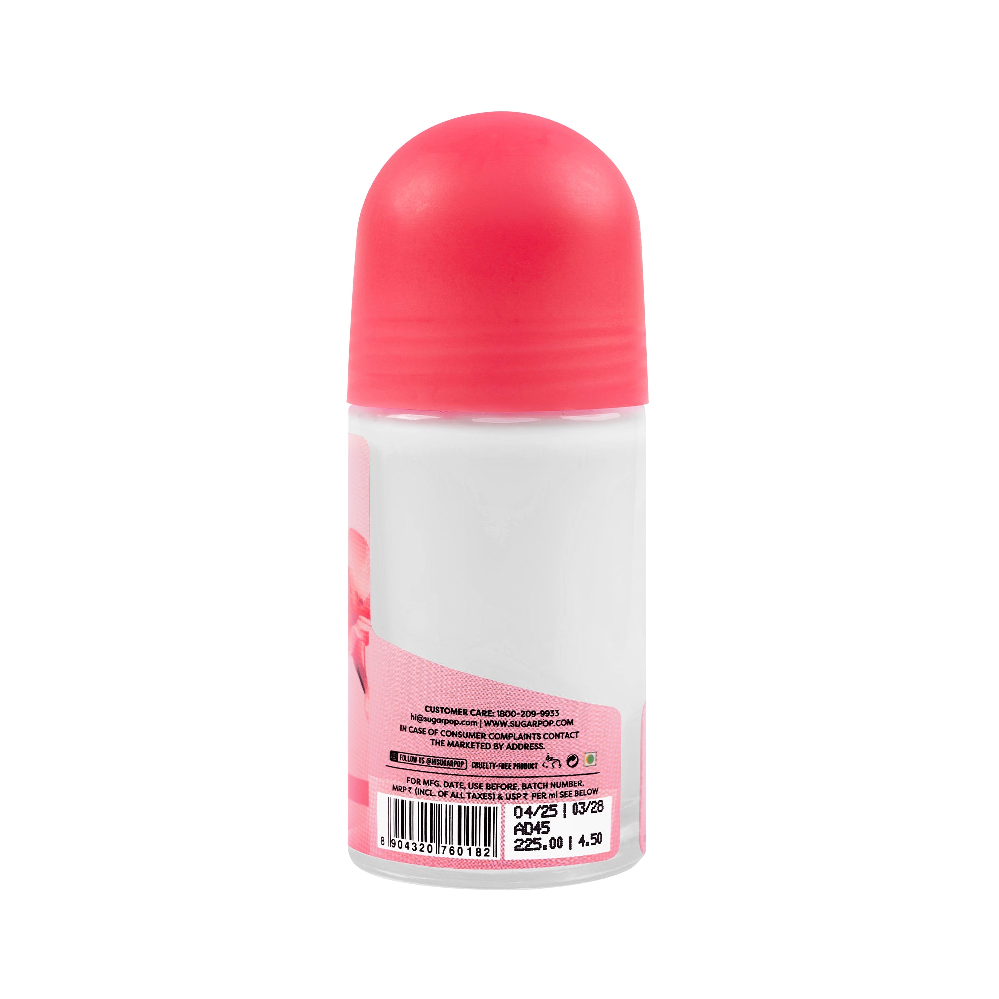 SUGAR POP Floral Touch Roll on Deodorant 50ml