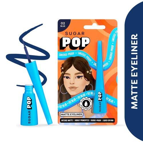 SUGAR POP Matte Eyeliner - 02 Blue (Free Gift)