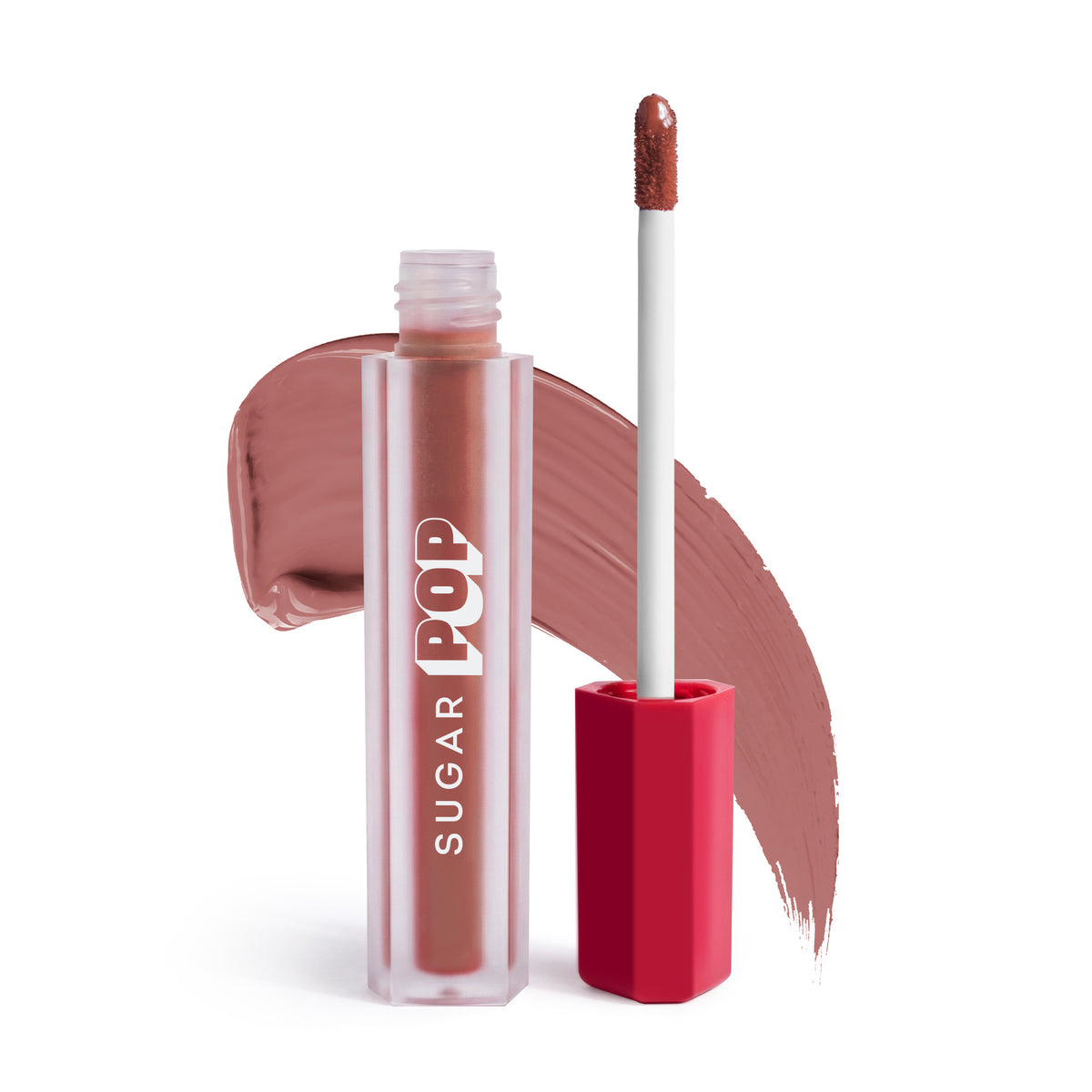 SUGAR POP Matte Lipcolour in 22 Mocha with swatch