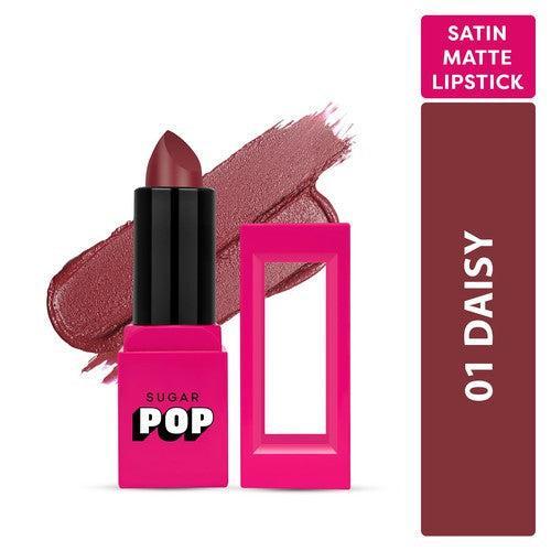 SUGAR POP Satin Matte Lipstick 01 Daisy (Gift)