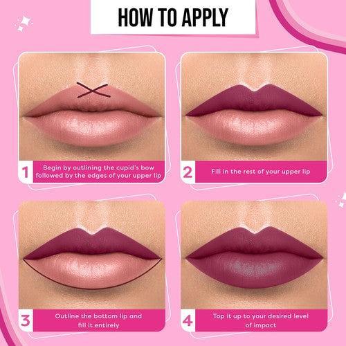 SUGAR POP Satin Matte Lipstick - 06 Amber
