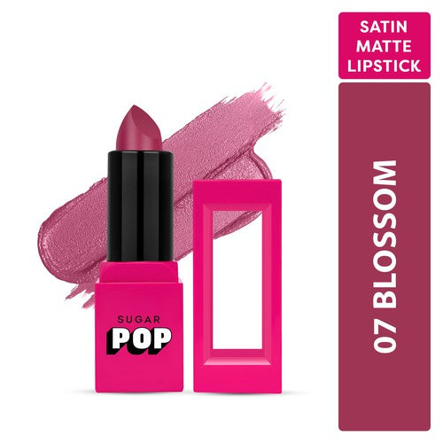 SUGAR POP Satin Matte Lipstick 07 Blossom (Gift)
