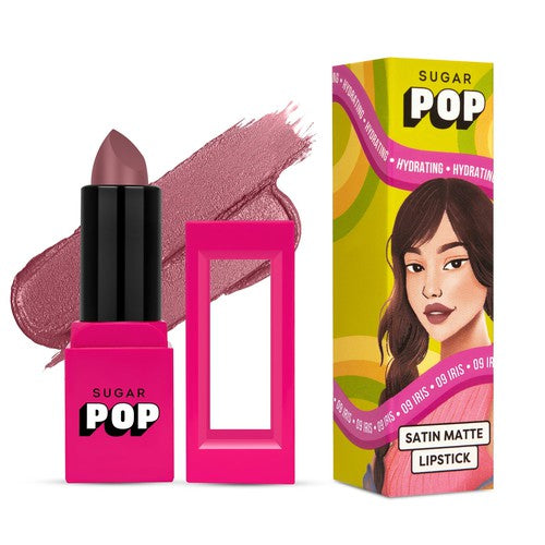 SUGAR POP Satin Matte Lipstick - 09 Iris