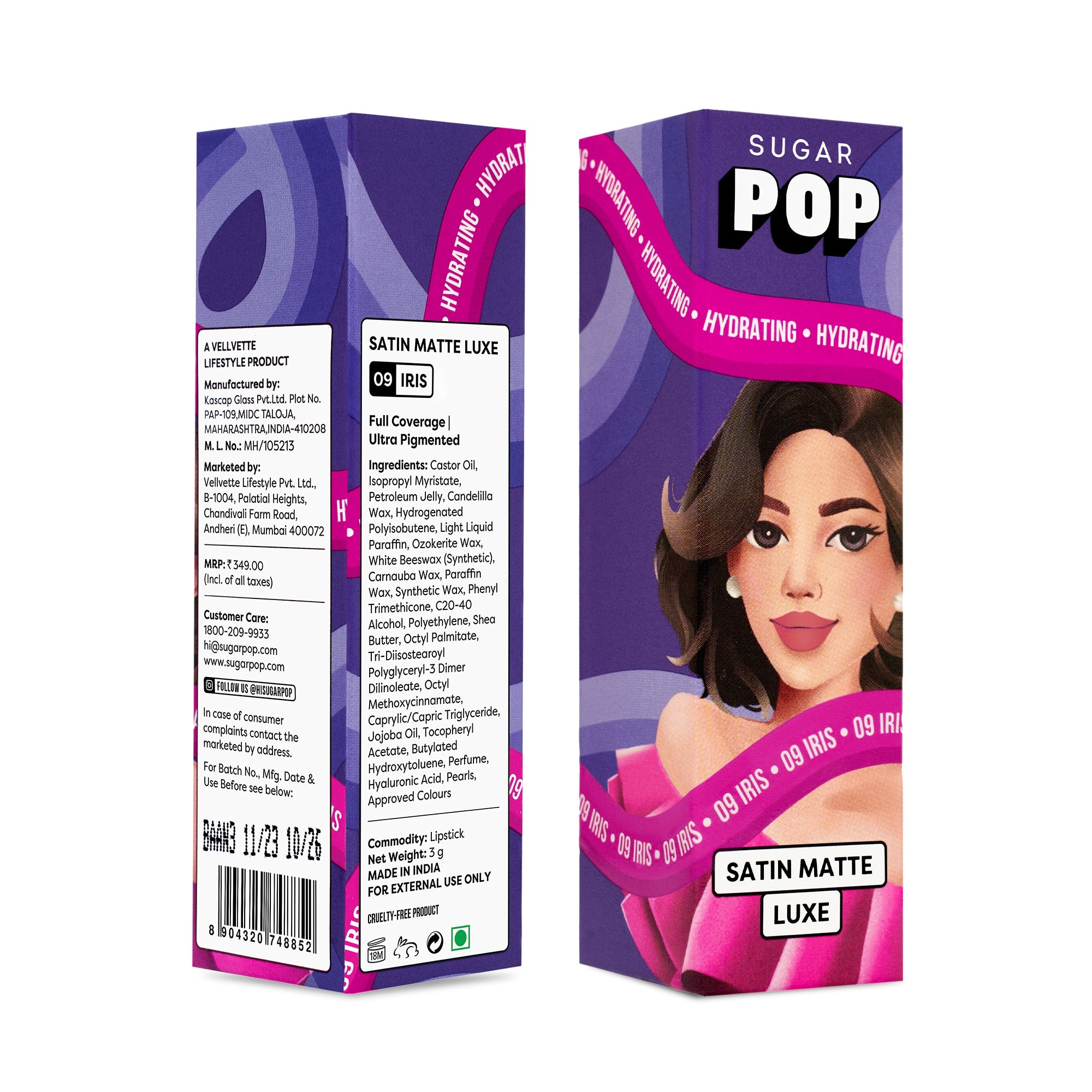 Satin Matte Luxe Lipstick