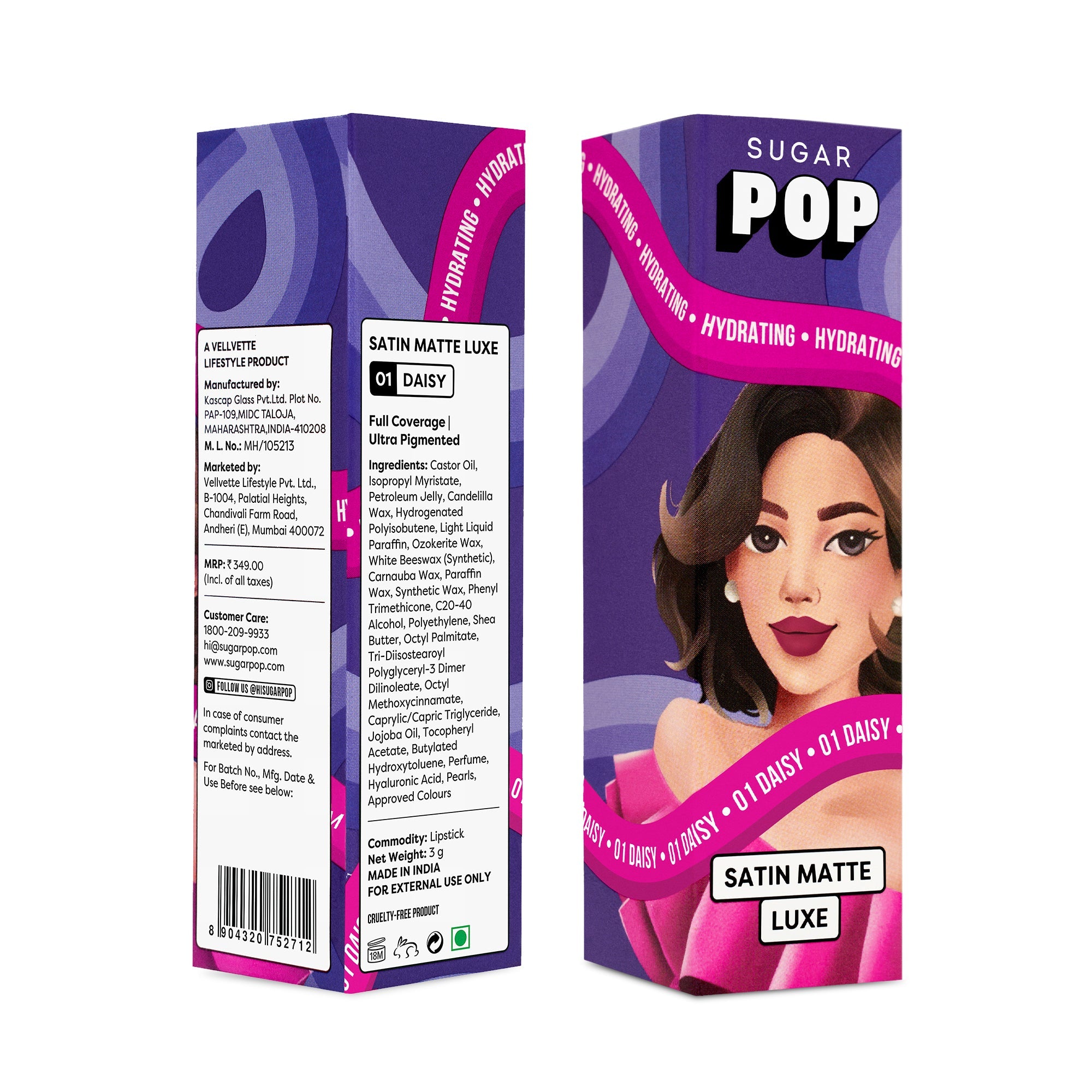 Satin Matte Luxe Lipstick