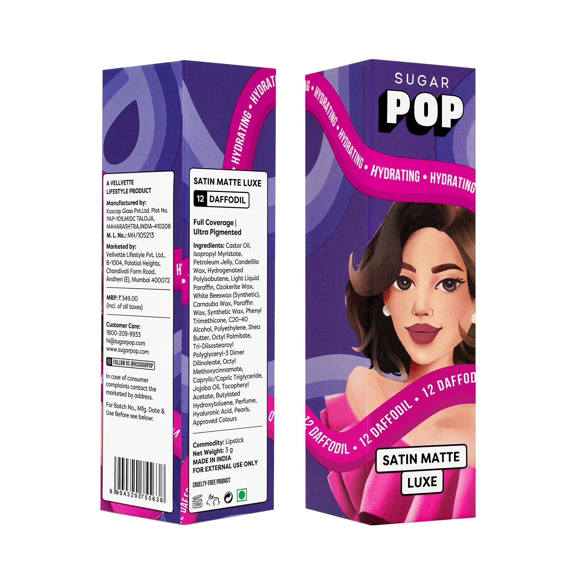 Satin Matte Luxe Lipstick