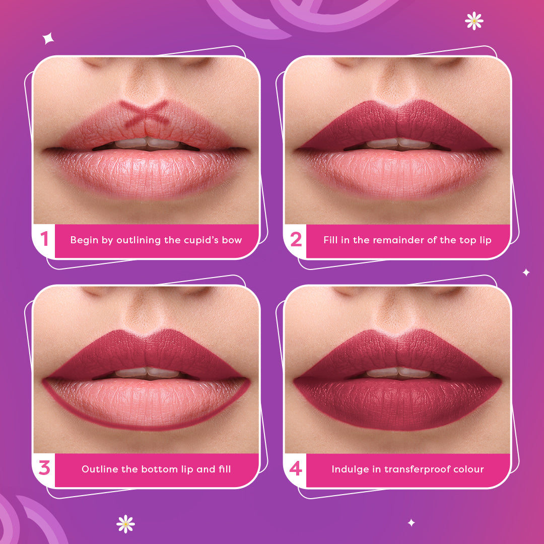 Set of 3 Ultrastay Transferproof Lipstick