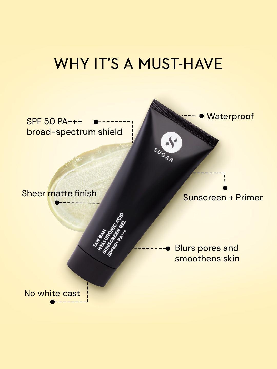 Tan Ban Hyaluronic Acid Sunscreen Gel (Kit)